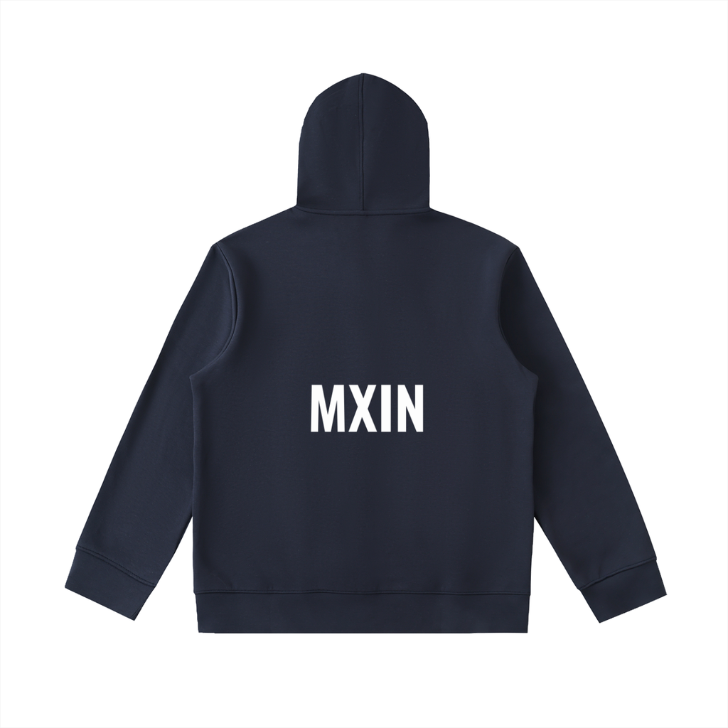 MXIN Essential Heavyweight High Neck  Zip-Up Hoodie