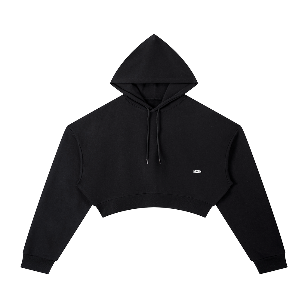 Essential Cropped Hoodie