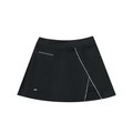 High-Waist Pocketed A-Line Skirt