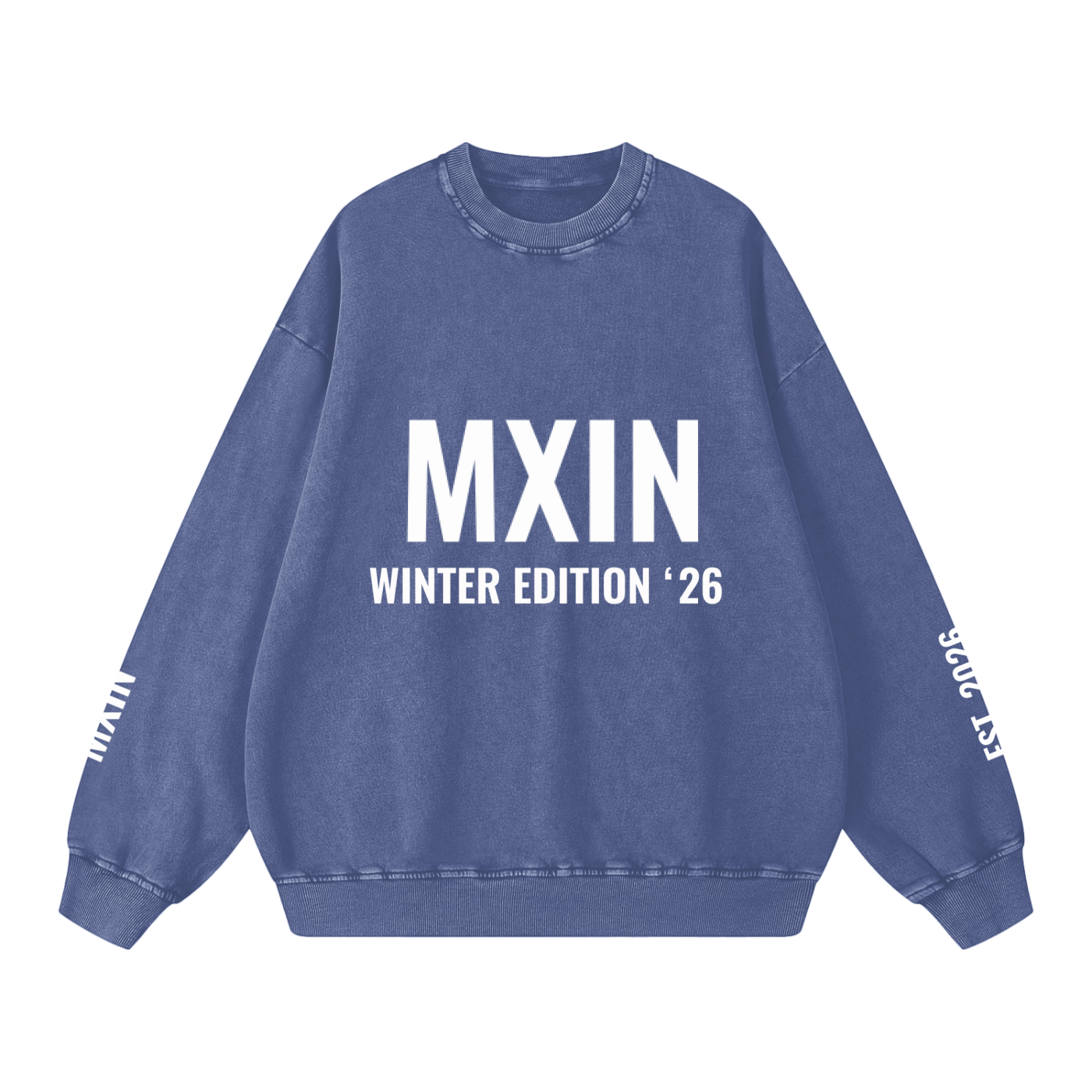 Snow Washed Oversized Sweatshirt