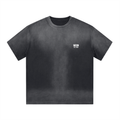 “I” Shape Gradient Washed T-Shirt