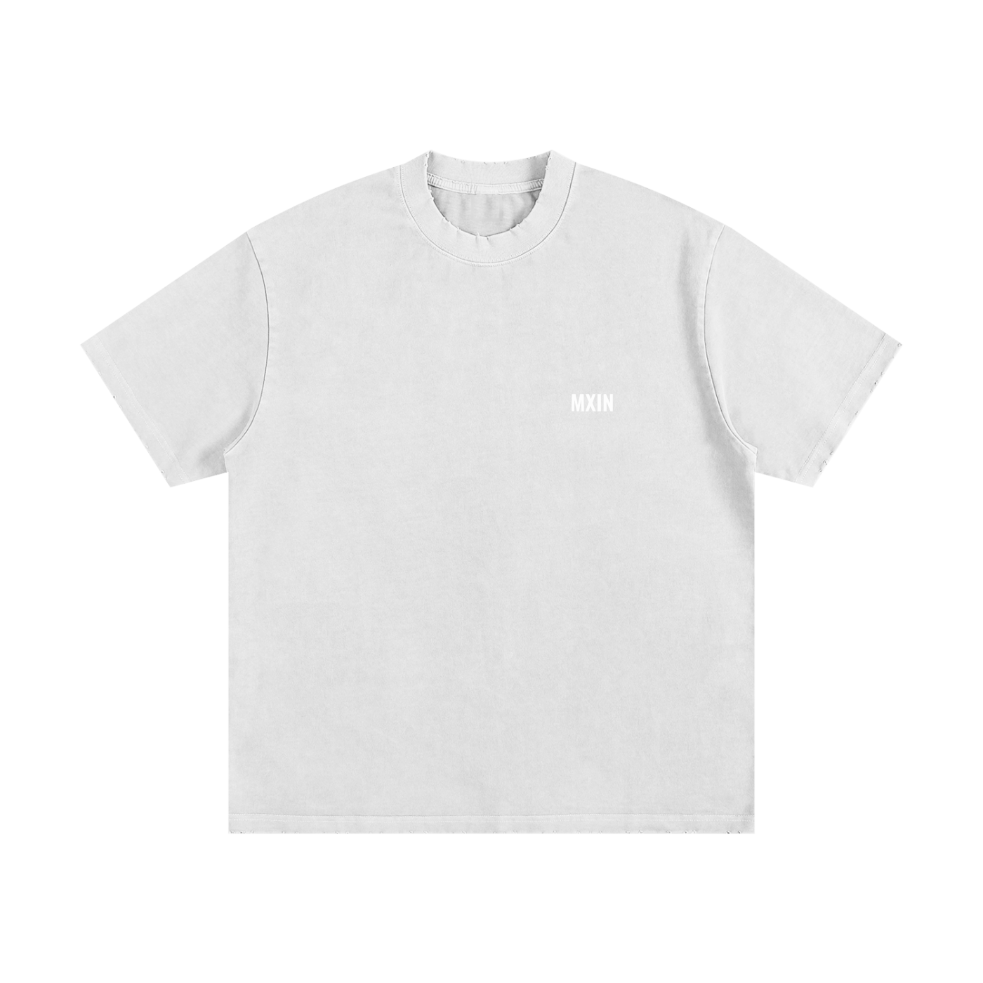 Heavyweight Vintage Washed Frayed T-Shirt