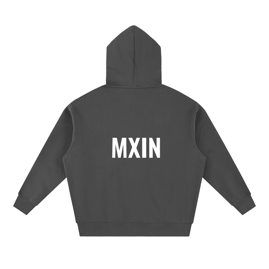 MXIN Winter Collection ‘26 
 Boxy Fit Fleece Hoodie