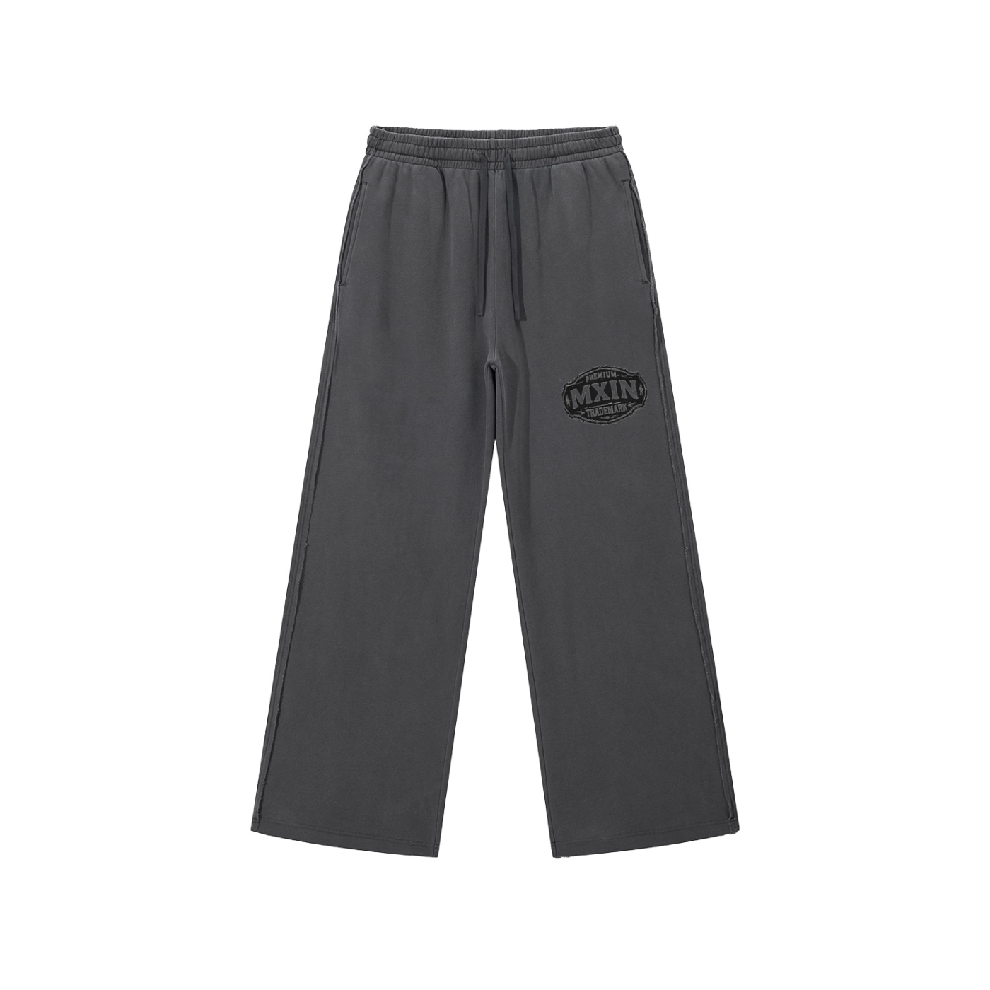 Snow Washed Raw Edge Sweatpants