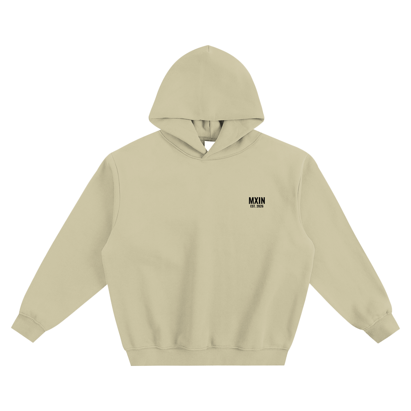 Fleeced Boxy Hoodie