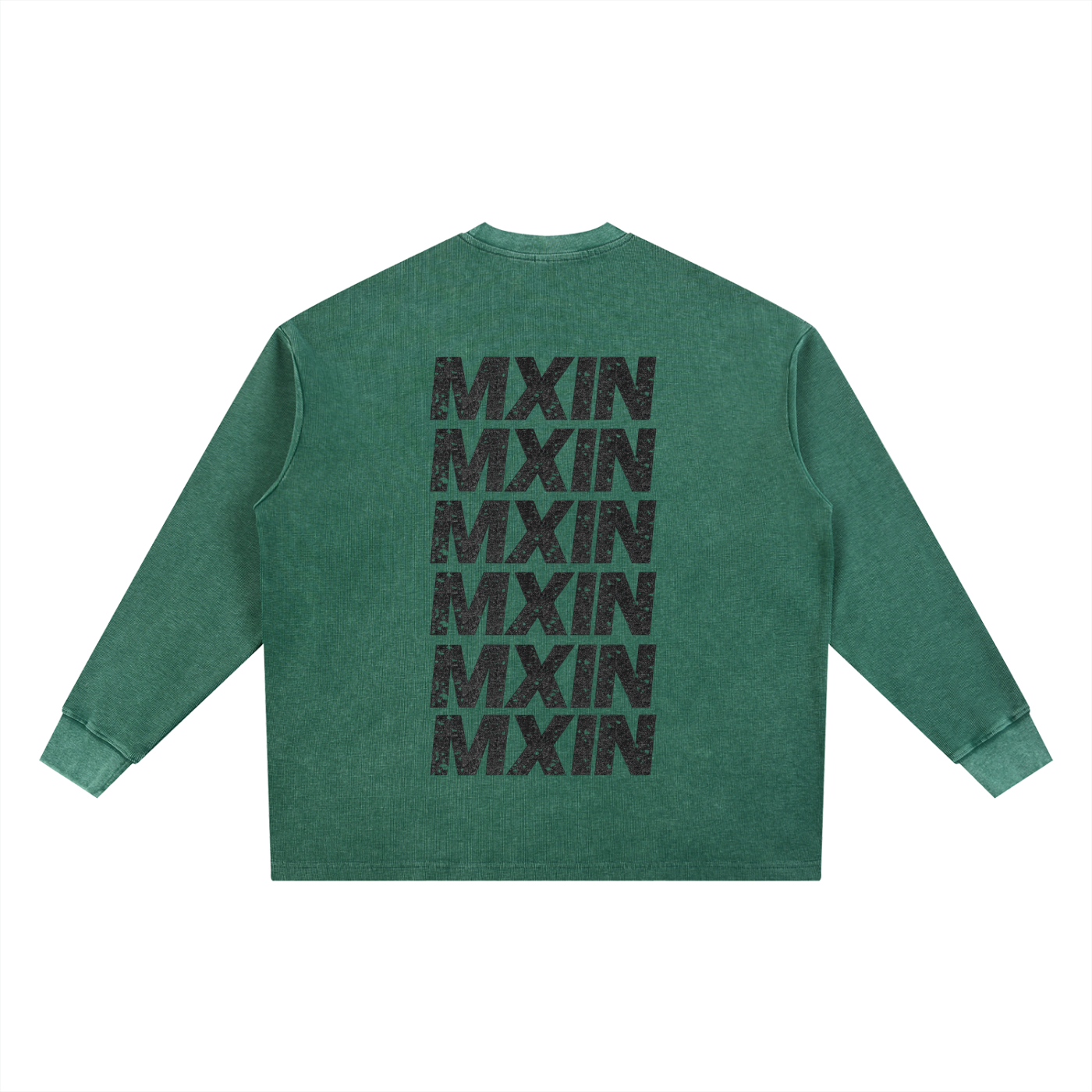 Mineral Wash Waffle Oversized T-Shirt