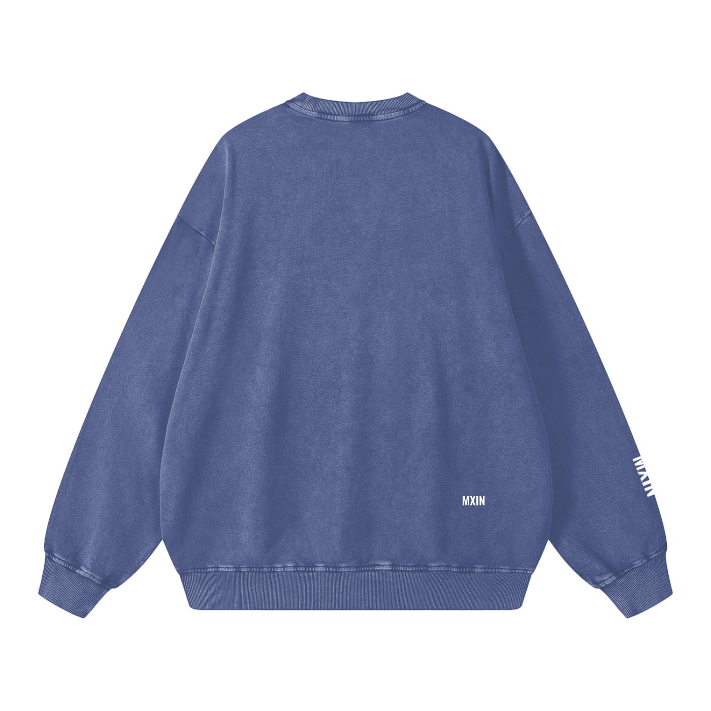 MXIN Winter Collection ‘26 
Snow Washed Oversized Sweatshirt