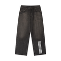 Vintage Wash Heavyweight Denim Jeans