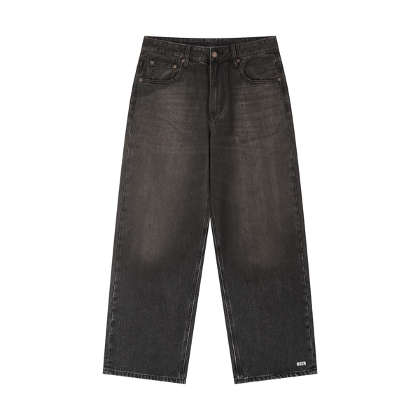 Vintage Wash Heavyweight Denim Jeans