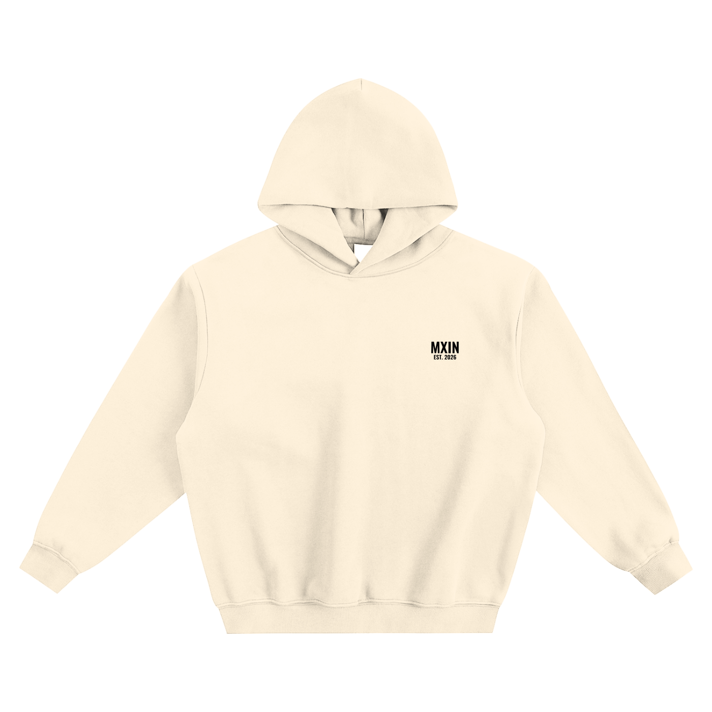 Fleeced Boxy Hoodie