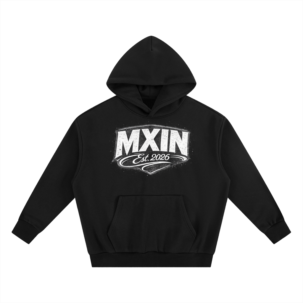Essential Heavyweight Boxy Fleece Hoodie