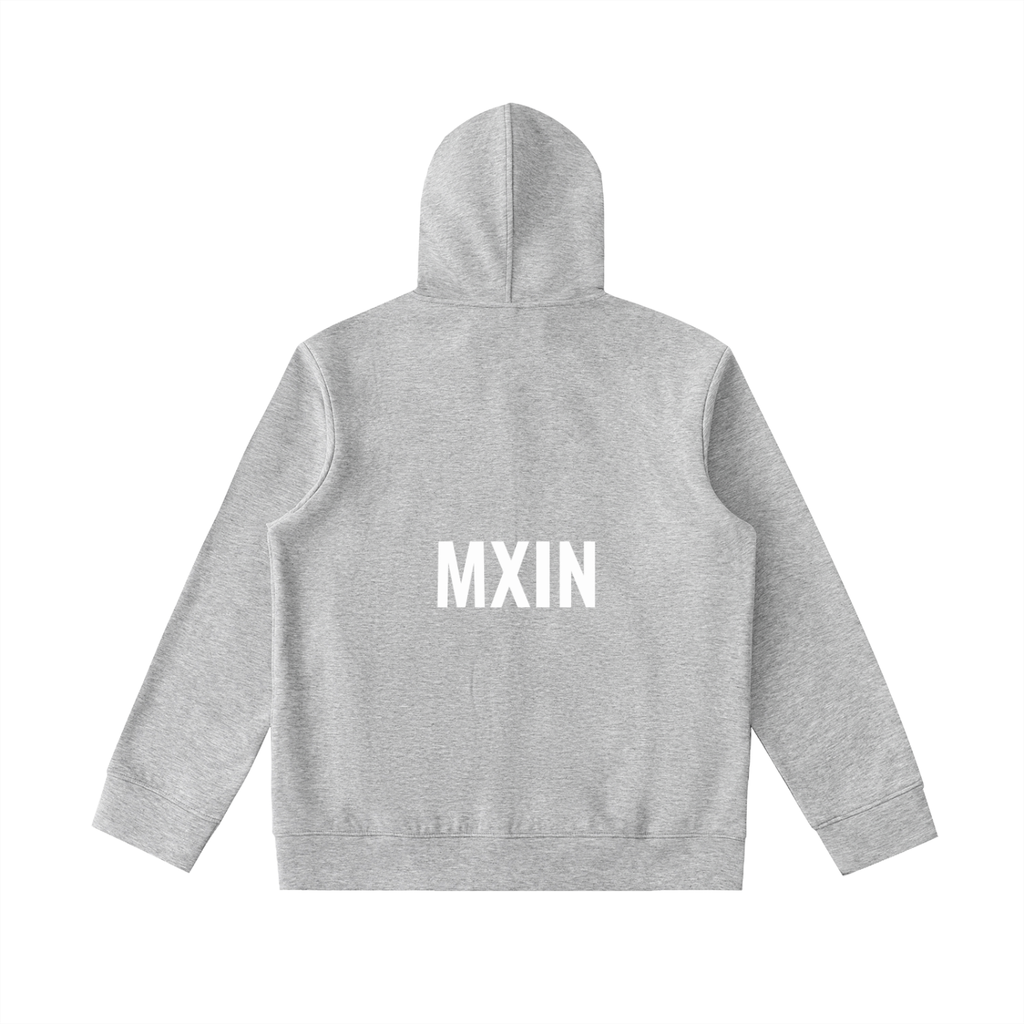 MXIN Essential Heavyweight High Neck  Zip-Up Hoodie