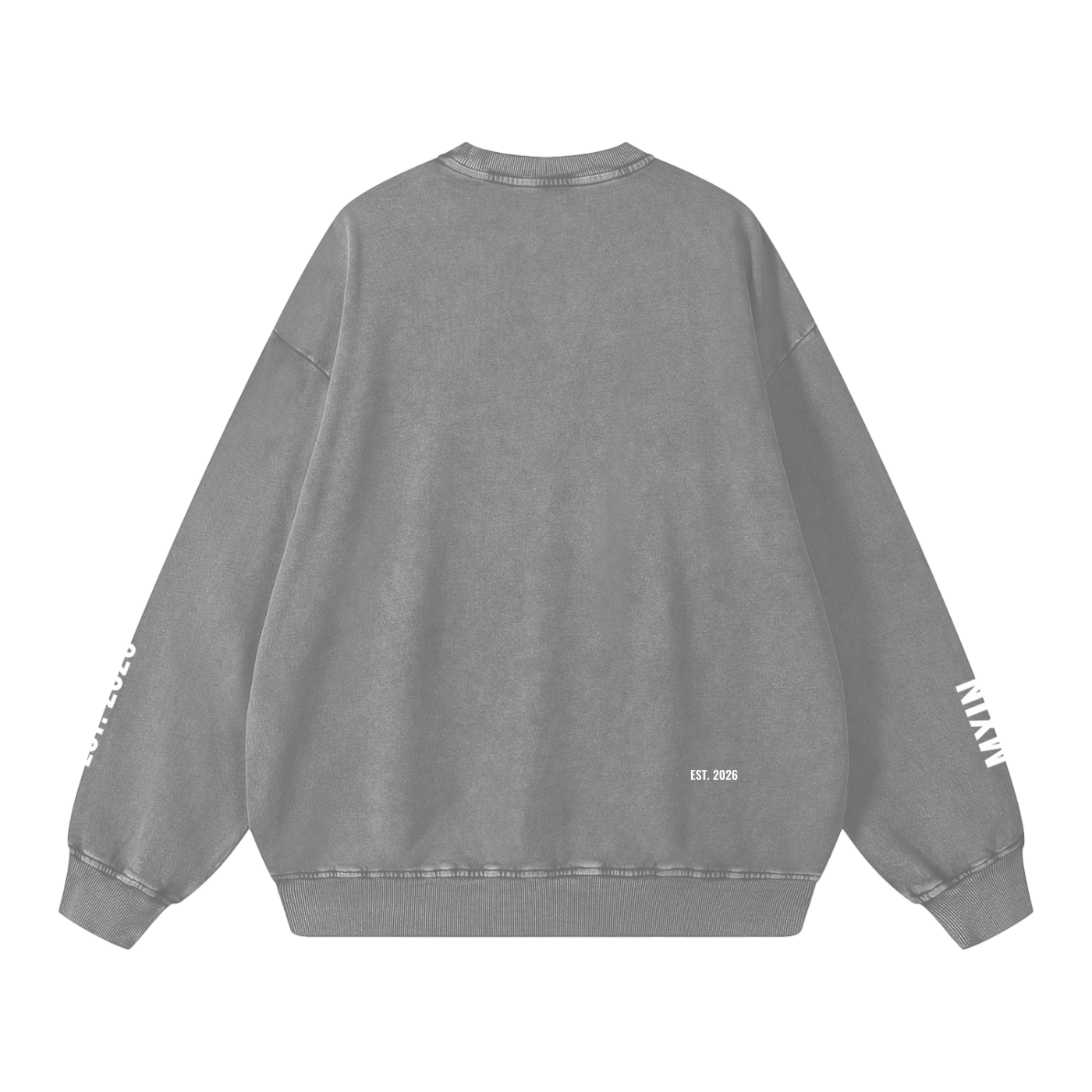 Snow Washed Oversized Sweatshirt