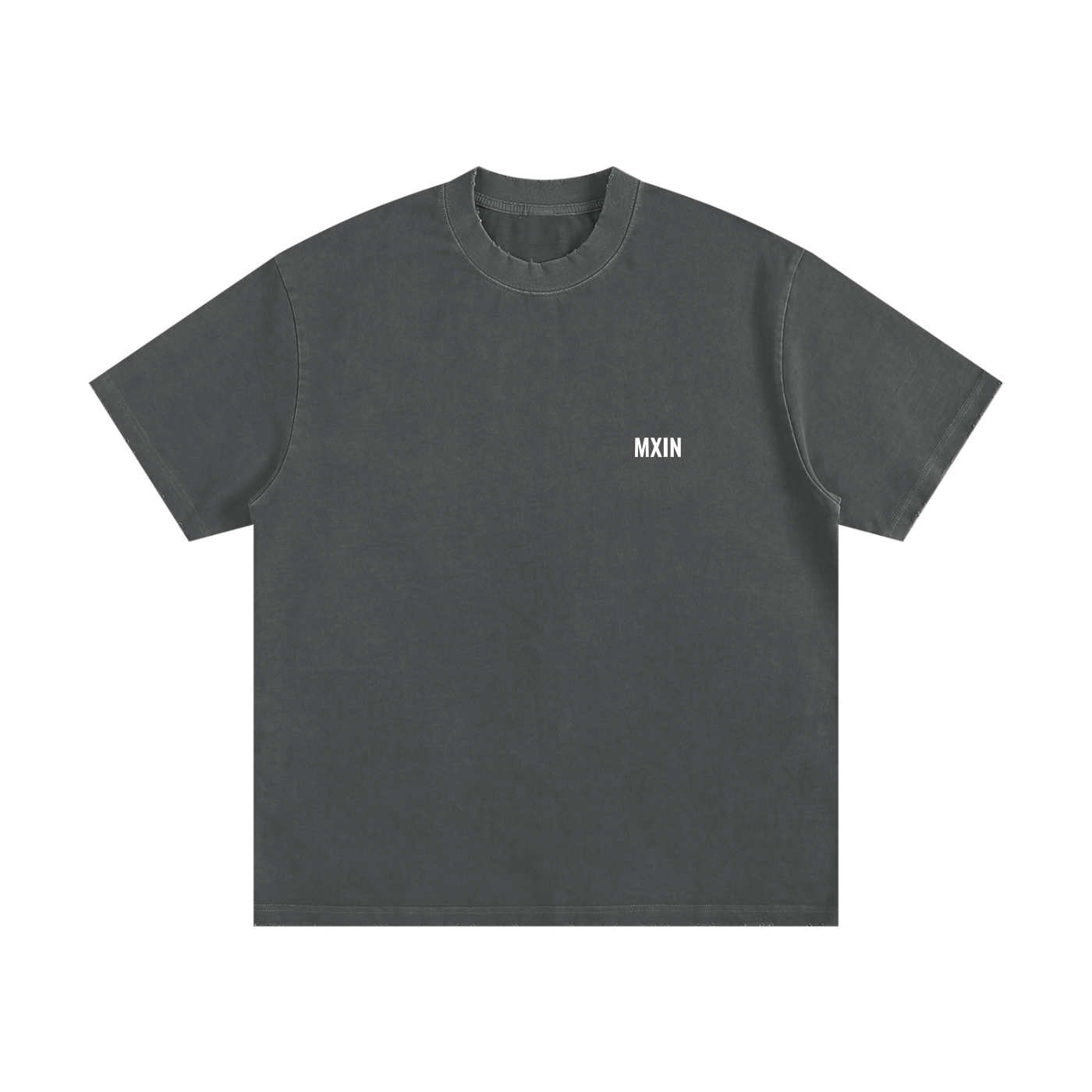 Heavyweight Vintage Washed Frayed T-Shirt