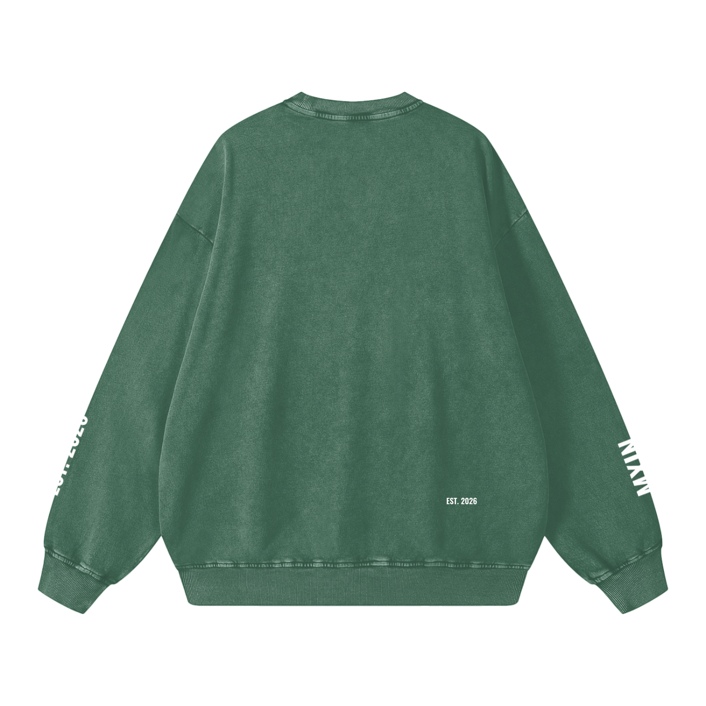 Snow Washed Oversized Sweatshirt