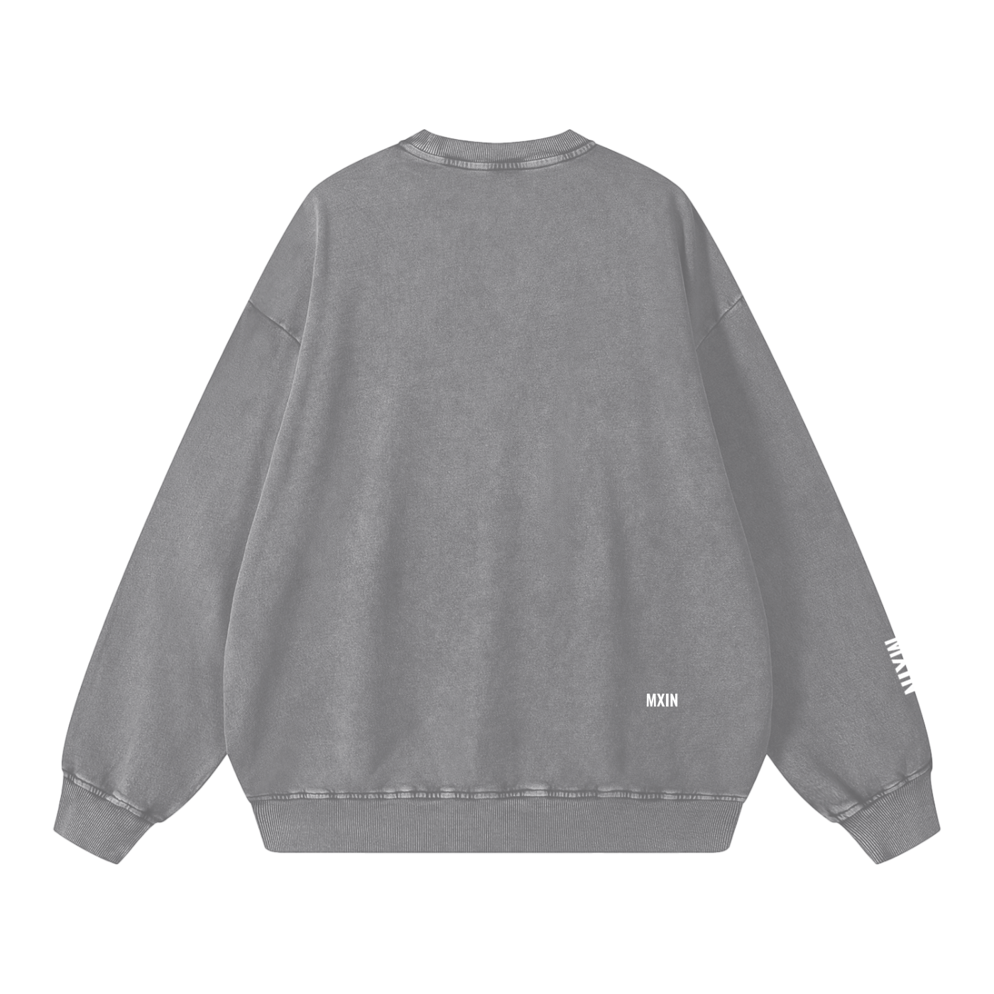 MXIN Winter Collection ‘26 
Snow Washed Oversized Sweatshirt