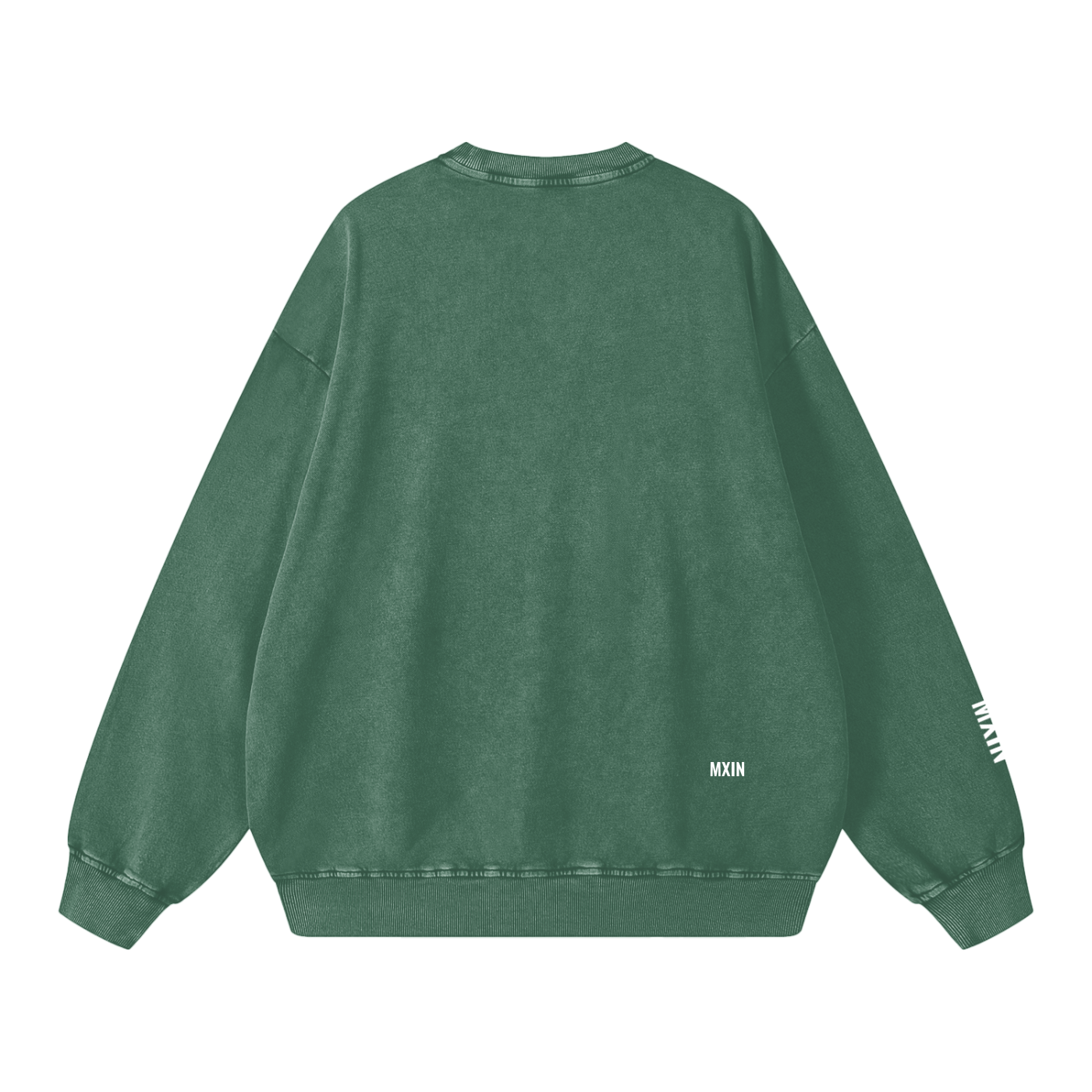 MXIN Winter Collection ‘26 
Snow Washed Oversized Sweatshirt