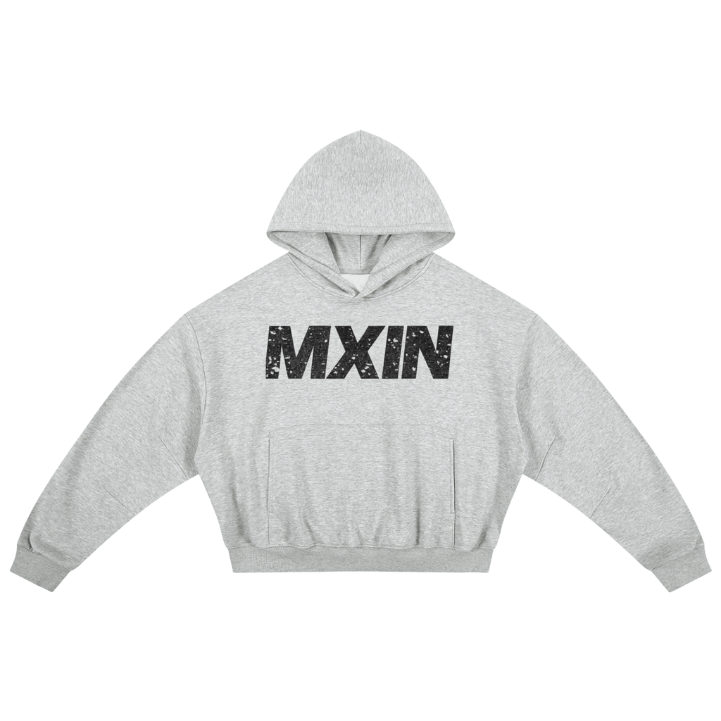 Essential Boxy Darted Sleeve Hoodie