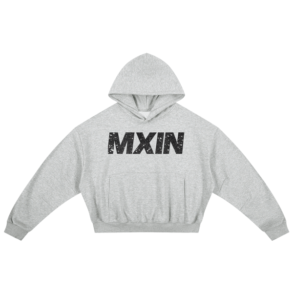 Essential Boxy Darted Sleeve Hoodie