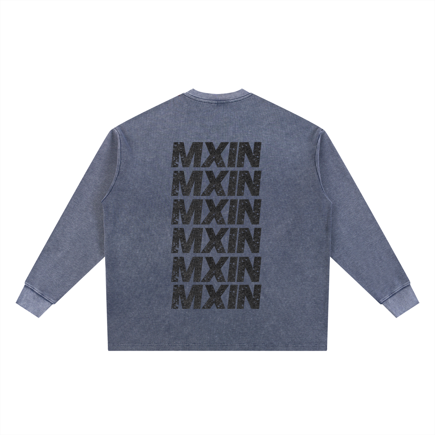 Mineral Wash Waffle Oversized T-Shirt