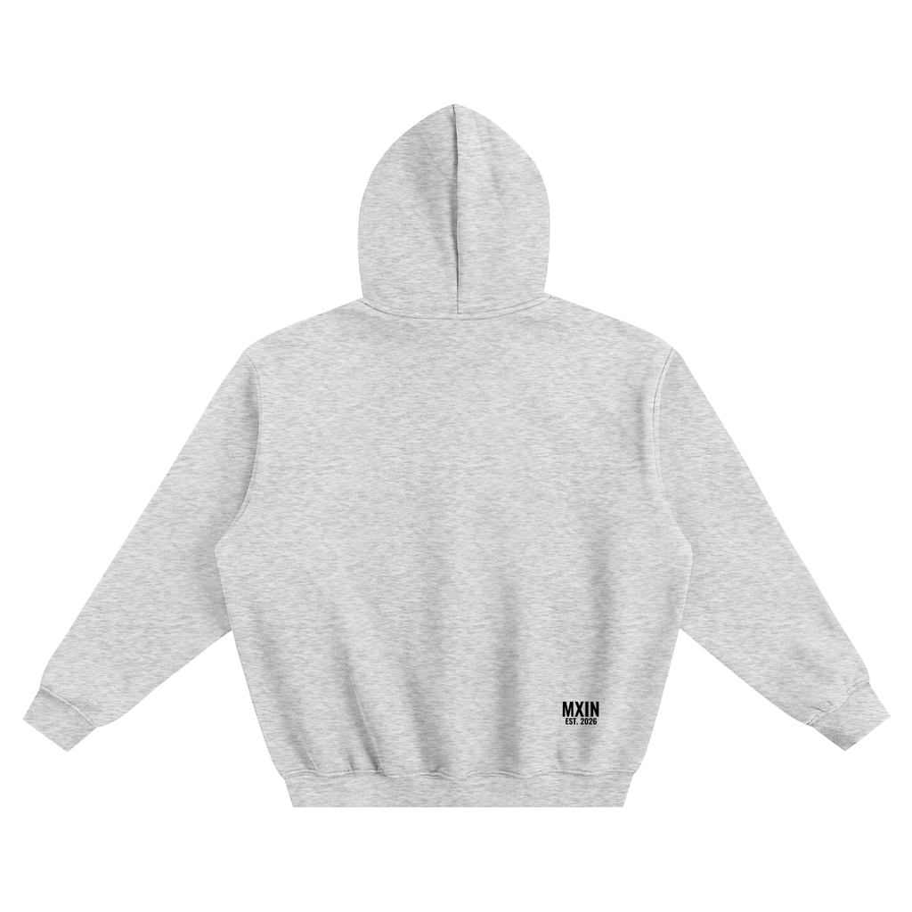 Fleeced Boxy Hoodie